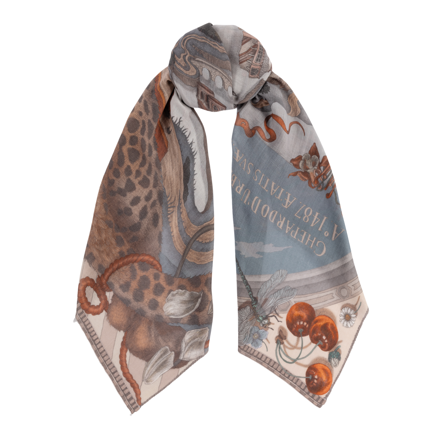 The Medici Cheetah 135 Cashmere