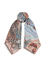 The Medici Cheetah 135x135 Silk