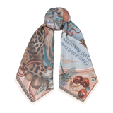 The Medici Cheetah 135x135 Silk