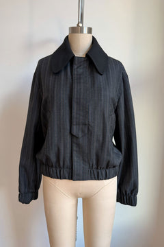 096 CHARCOAL PINSTRIPE