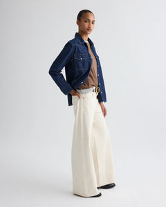 Tiny Dancer Denim Pant – Mid-Rise Wide Leg Jeans