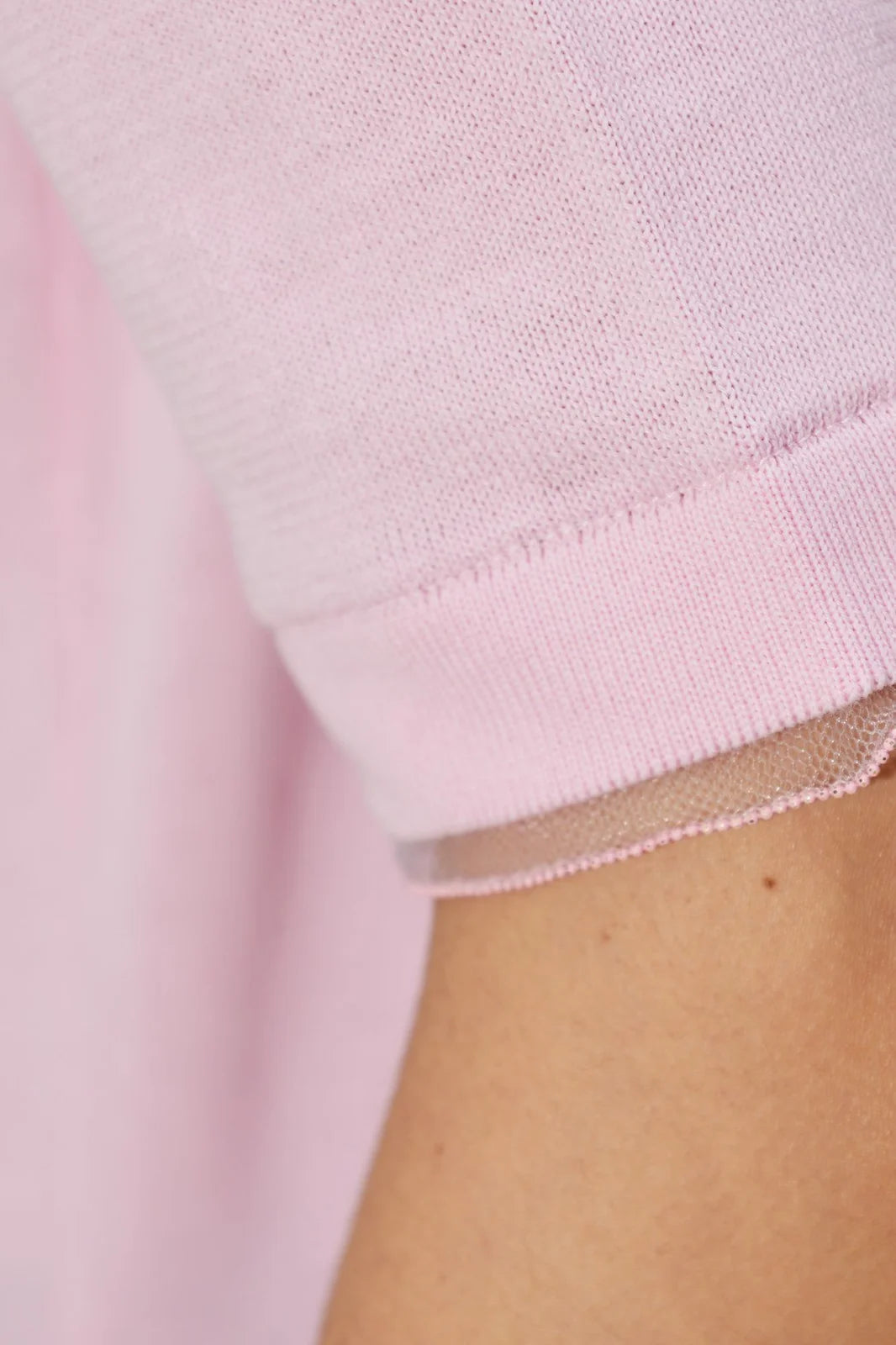 Tulle Detail Sweater