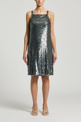 Tulle Dress With Paillettes