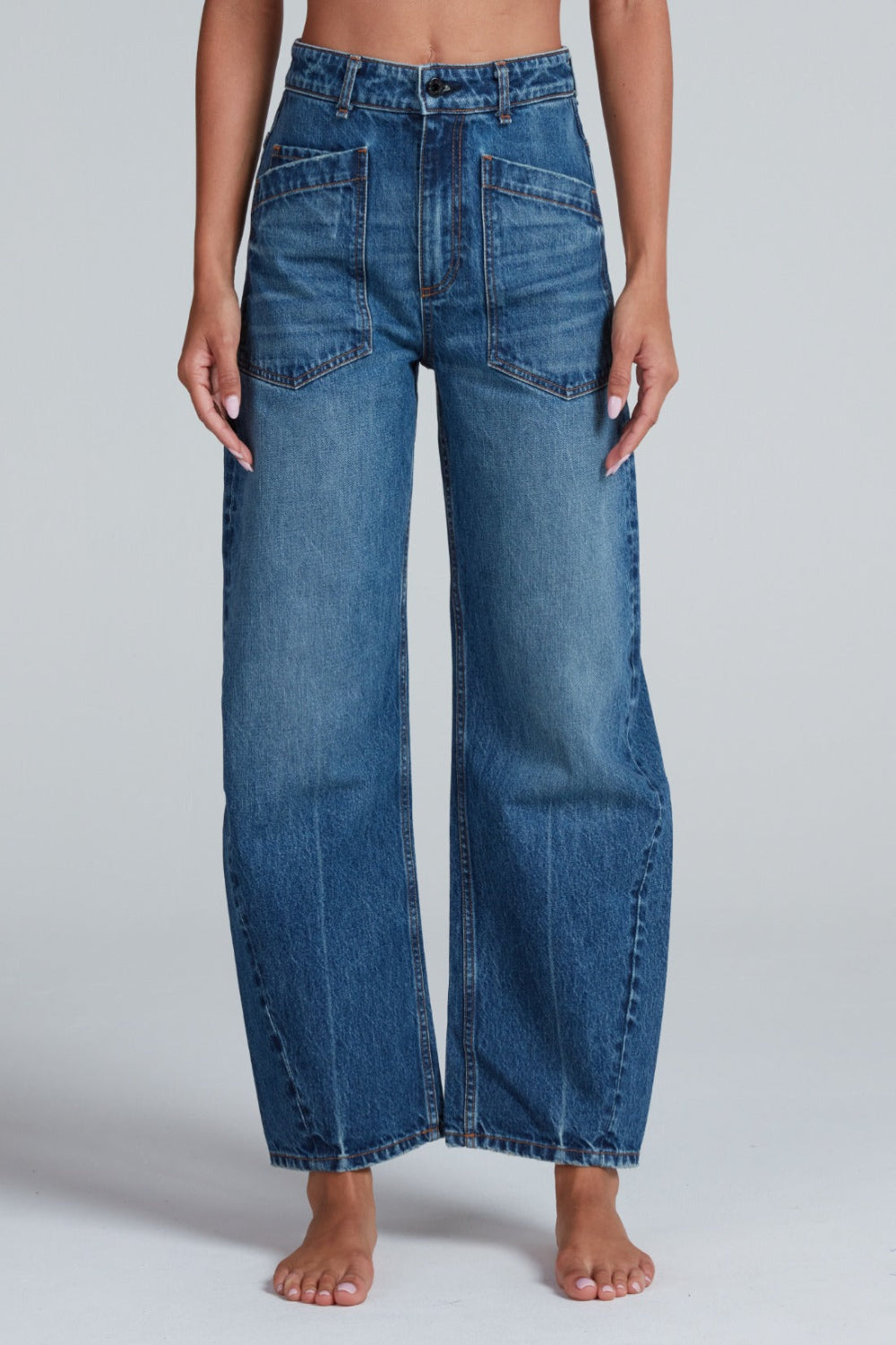 Twisted Barrel Jeans