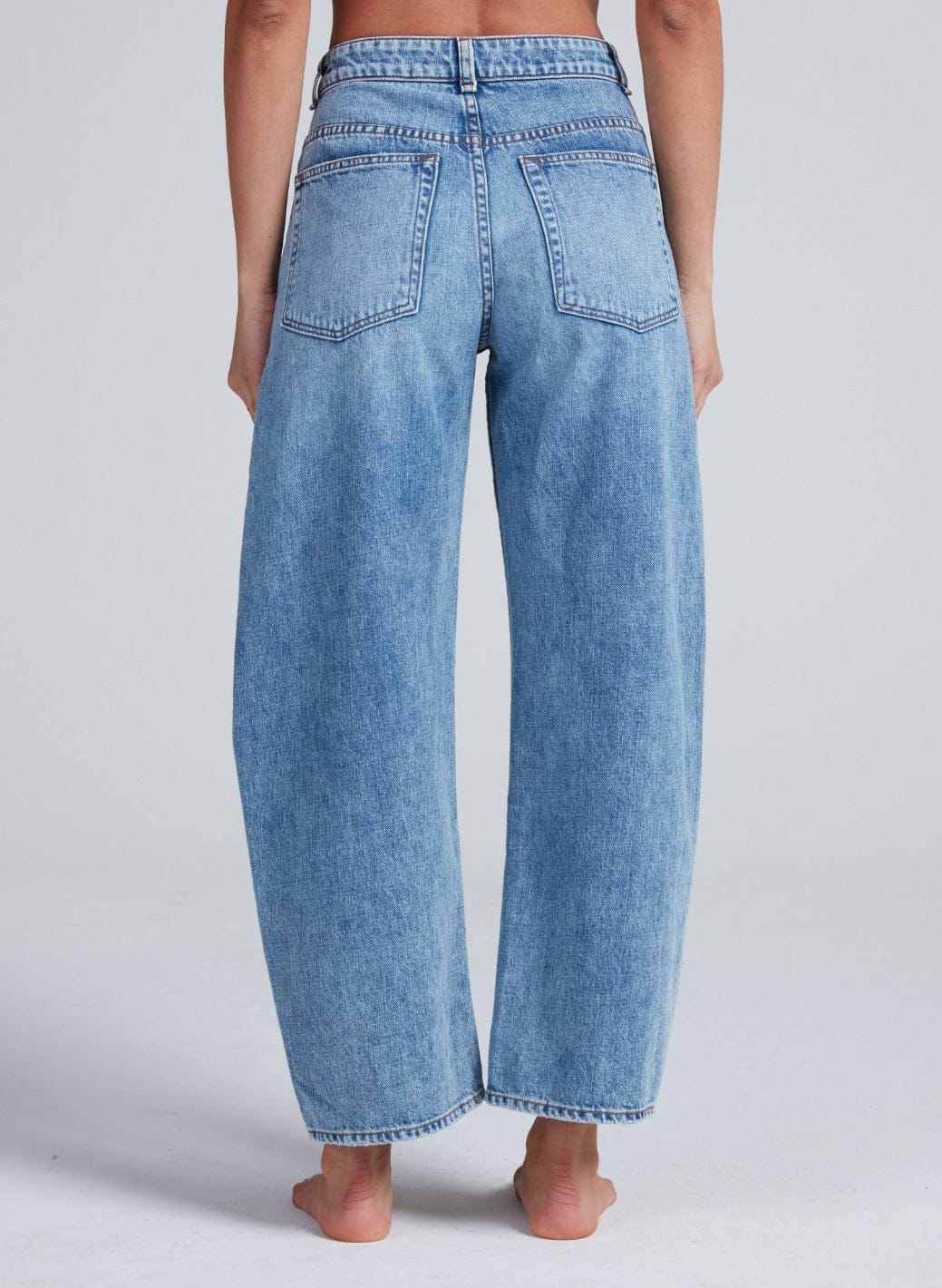 Twisted Barrel Jeans