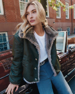 Veronica Beard Varell Reversible Jacket styled