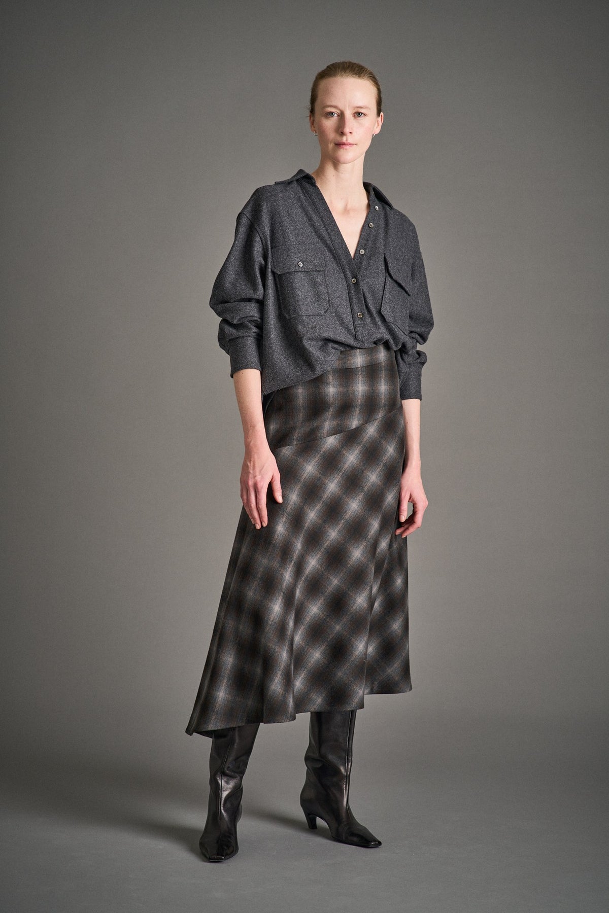Vera Skirt in Multi - KULSON FA26