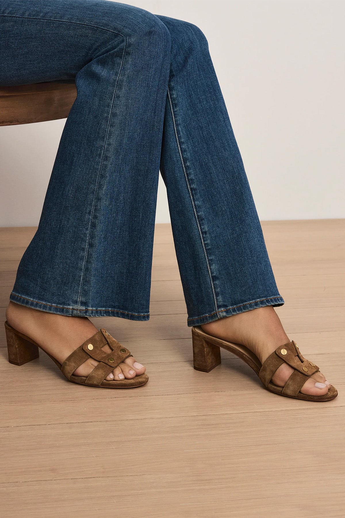 Via Suede Sandal