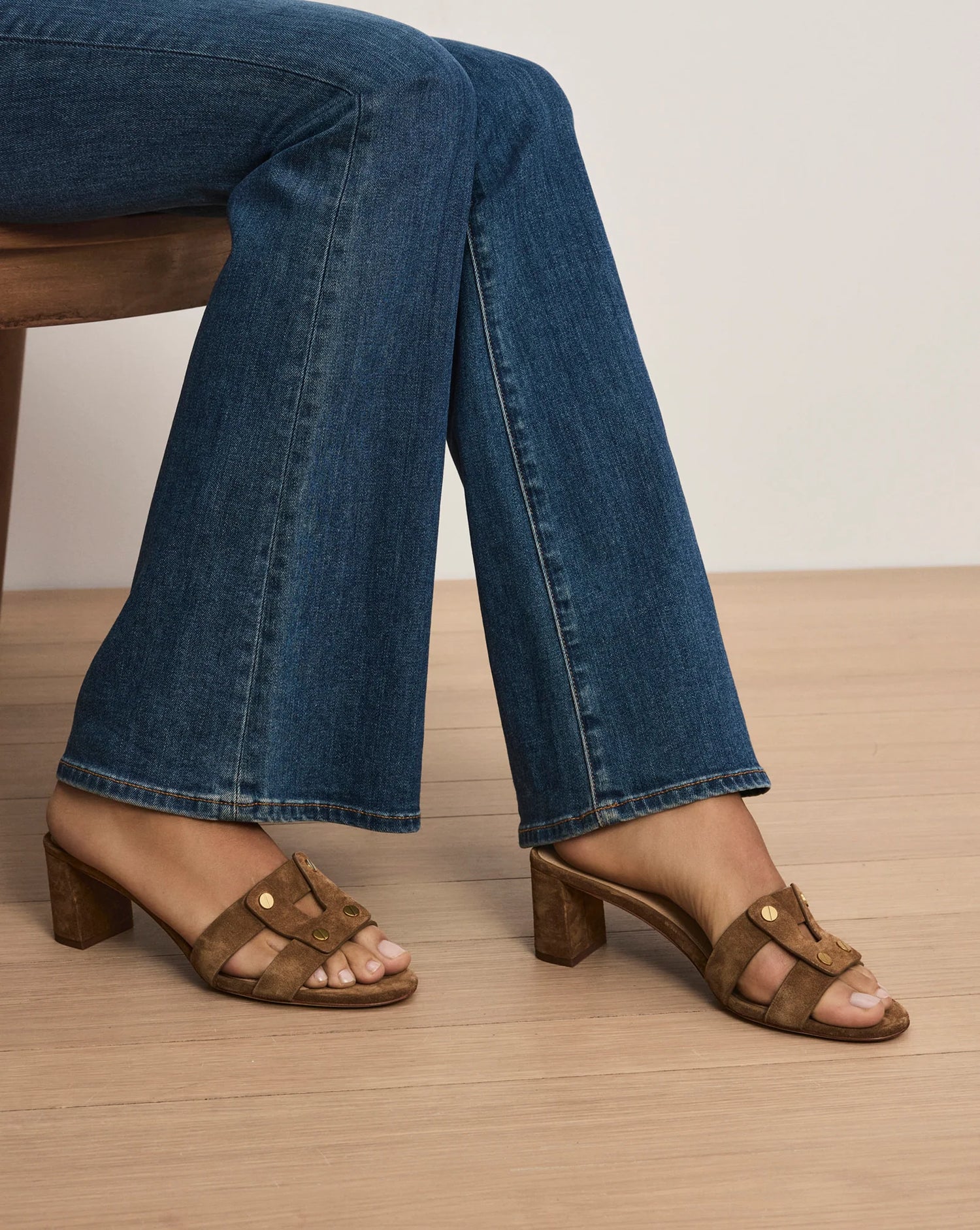 Via Suede Sandal