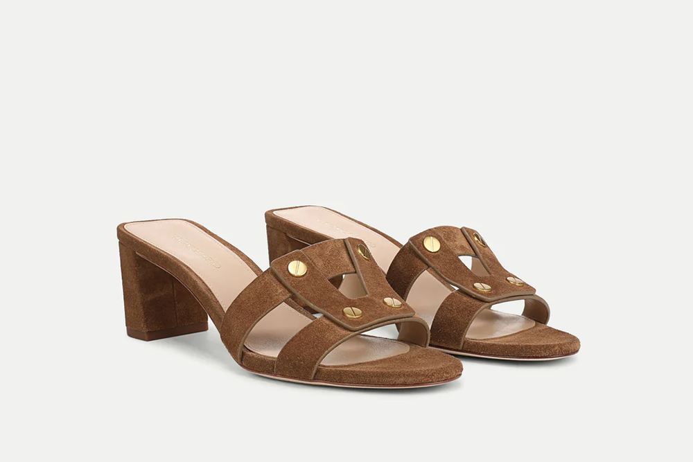 Via Suede Sandal