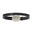 Black W/ Hammered Antique Silver Buckle