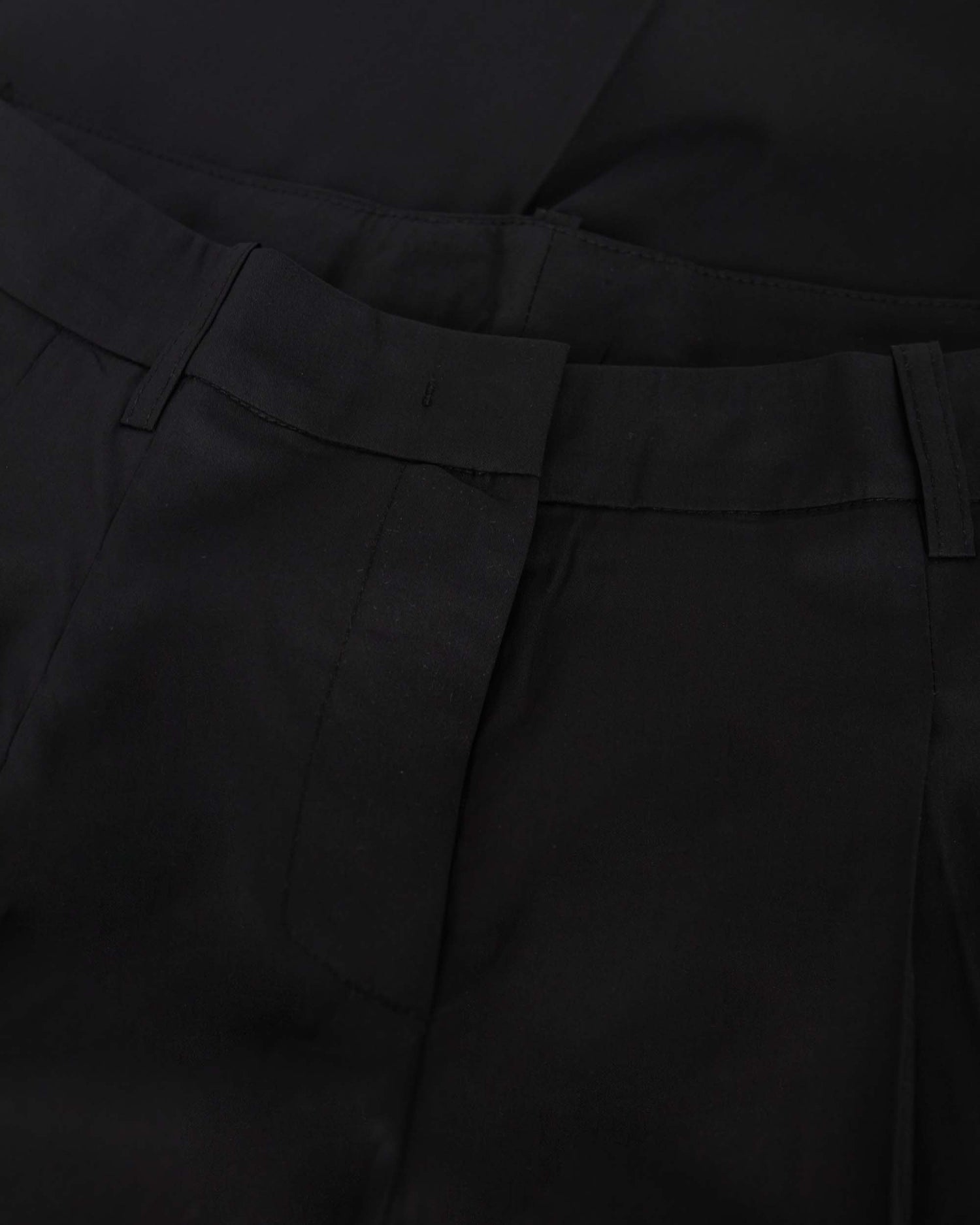 Wide Leg Popeline Pants