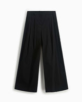 Wide Leg Popeline Pants