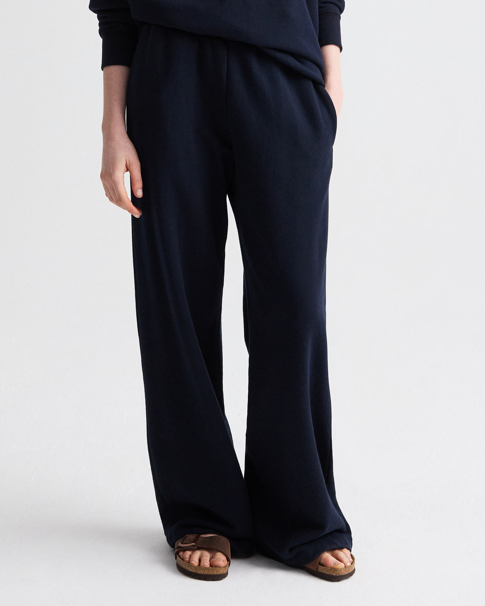 PJ Pant – Lightweight French Terry Wide Leg