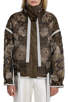 Wind Dancer, Heaven Caller Reversible Quilted Jacket - Bronze Umber - Front
