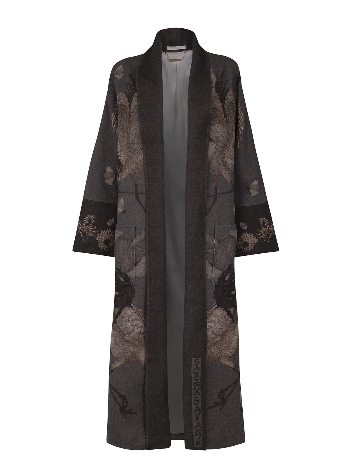 Wind Dancer - Heaven Caller Wool Wrap Coat