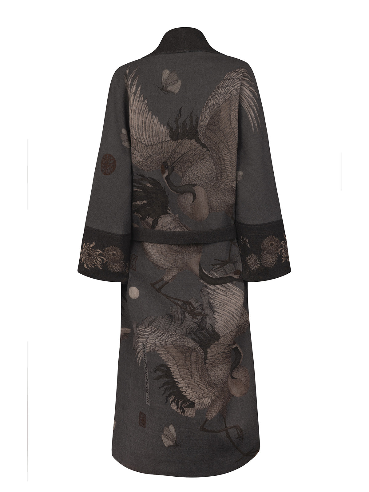 Wind Dancer - Heaven Caller Wool Wrap Coat