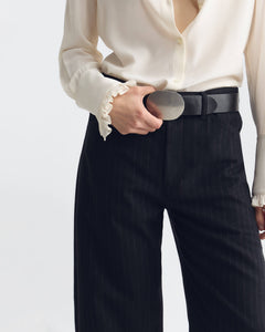 Tribeca Pant Black Pinstripes