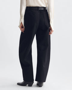Tribeca Pant Black Pinstripes