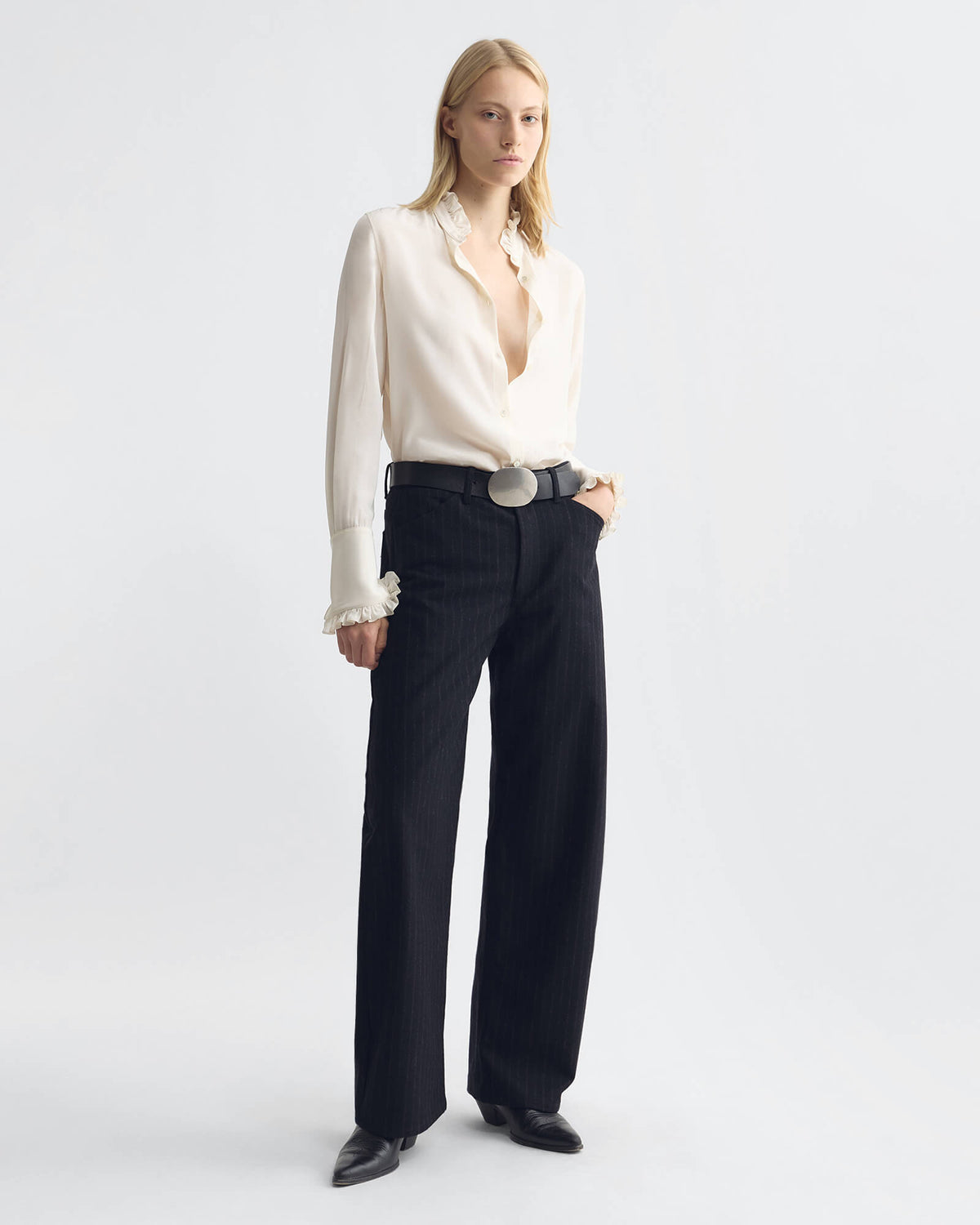 Wool Cashmere Tribeca Pant