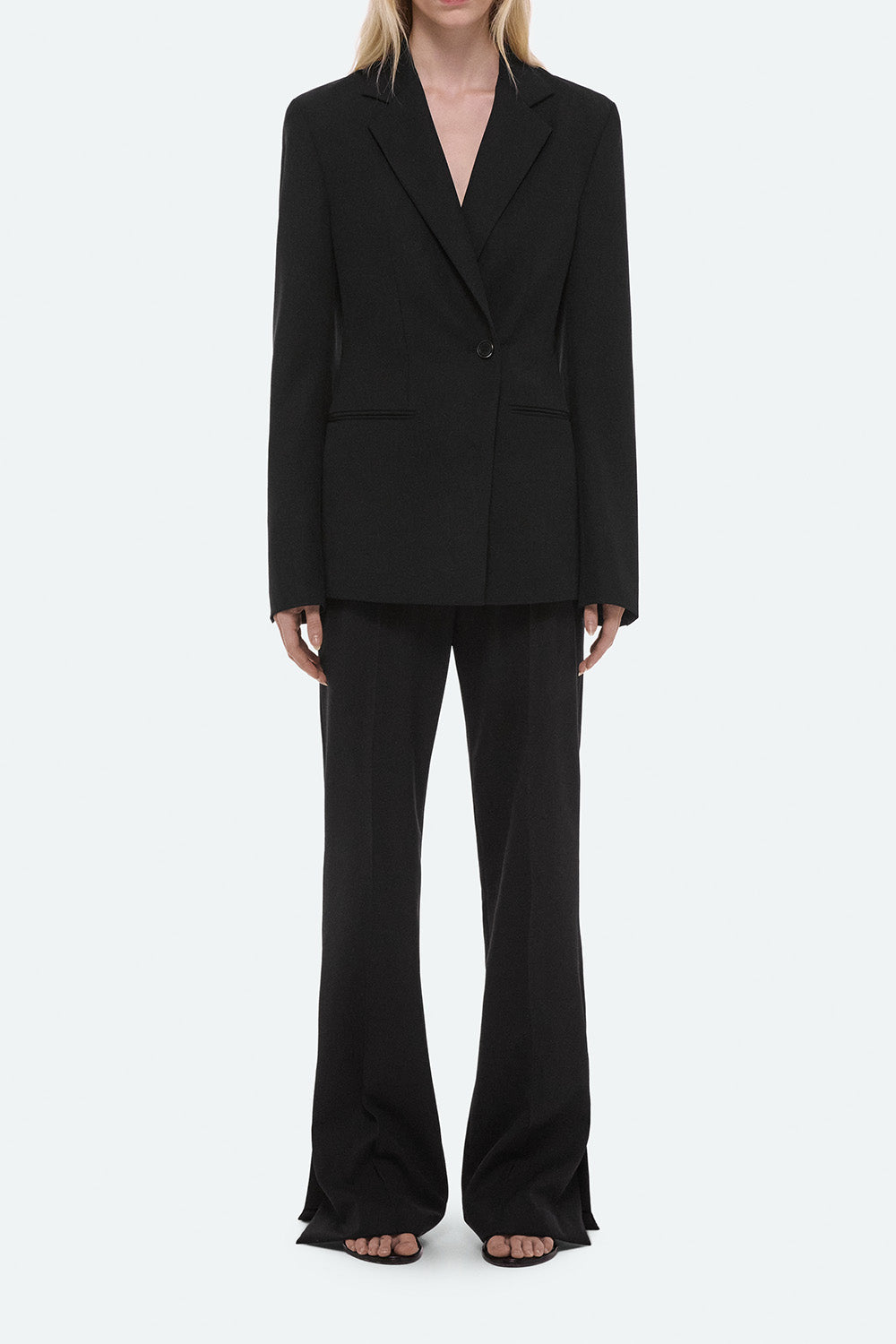 Wool Gabardine Blazer