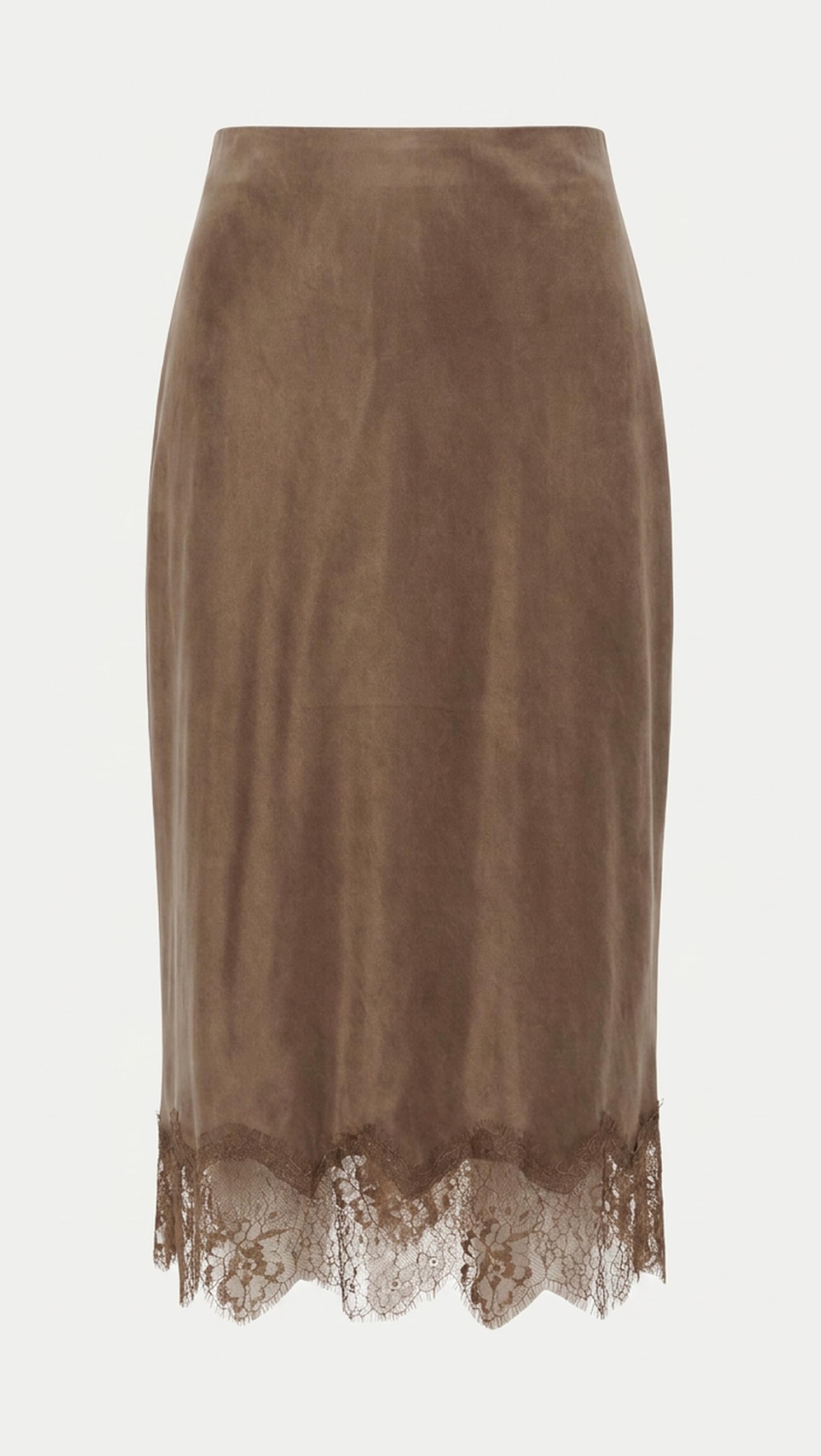 Yvette Skirt Olive Brown