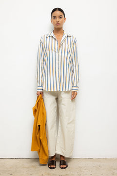 YOSHI STRIPE CLASSIC BUTTON DOWN