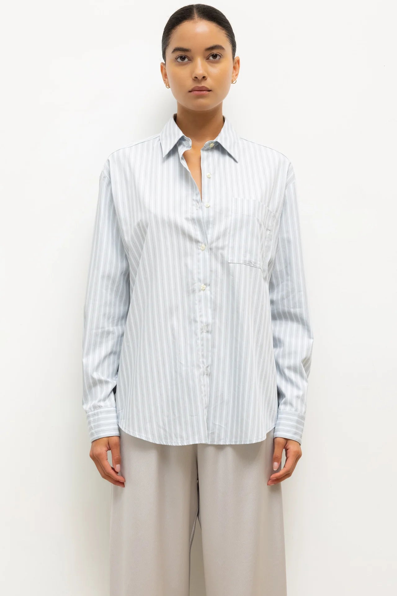 Yoshi Stripe Classic Button Down