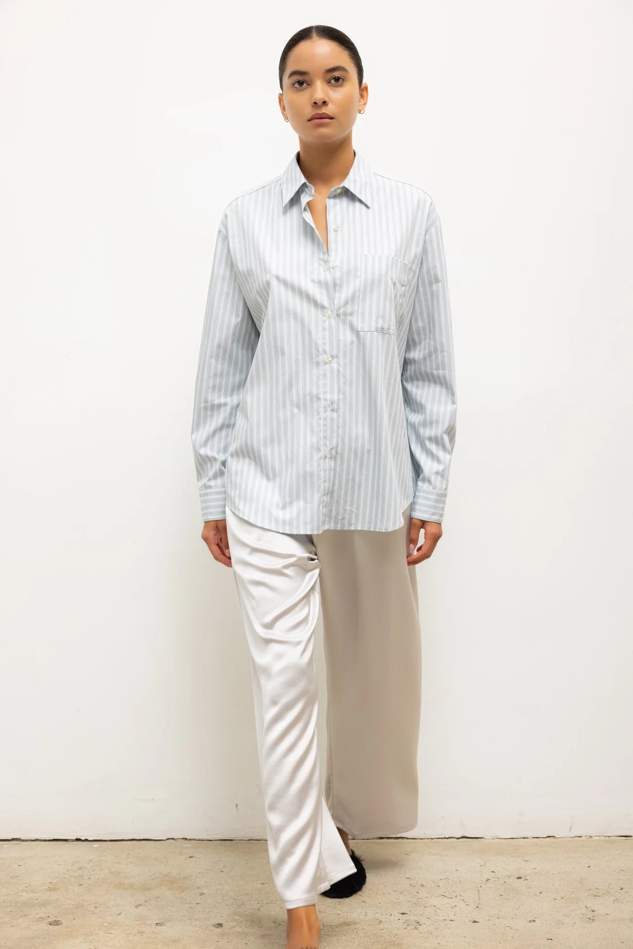 Yoshi Stripe Classic Button Down