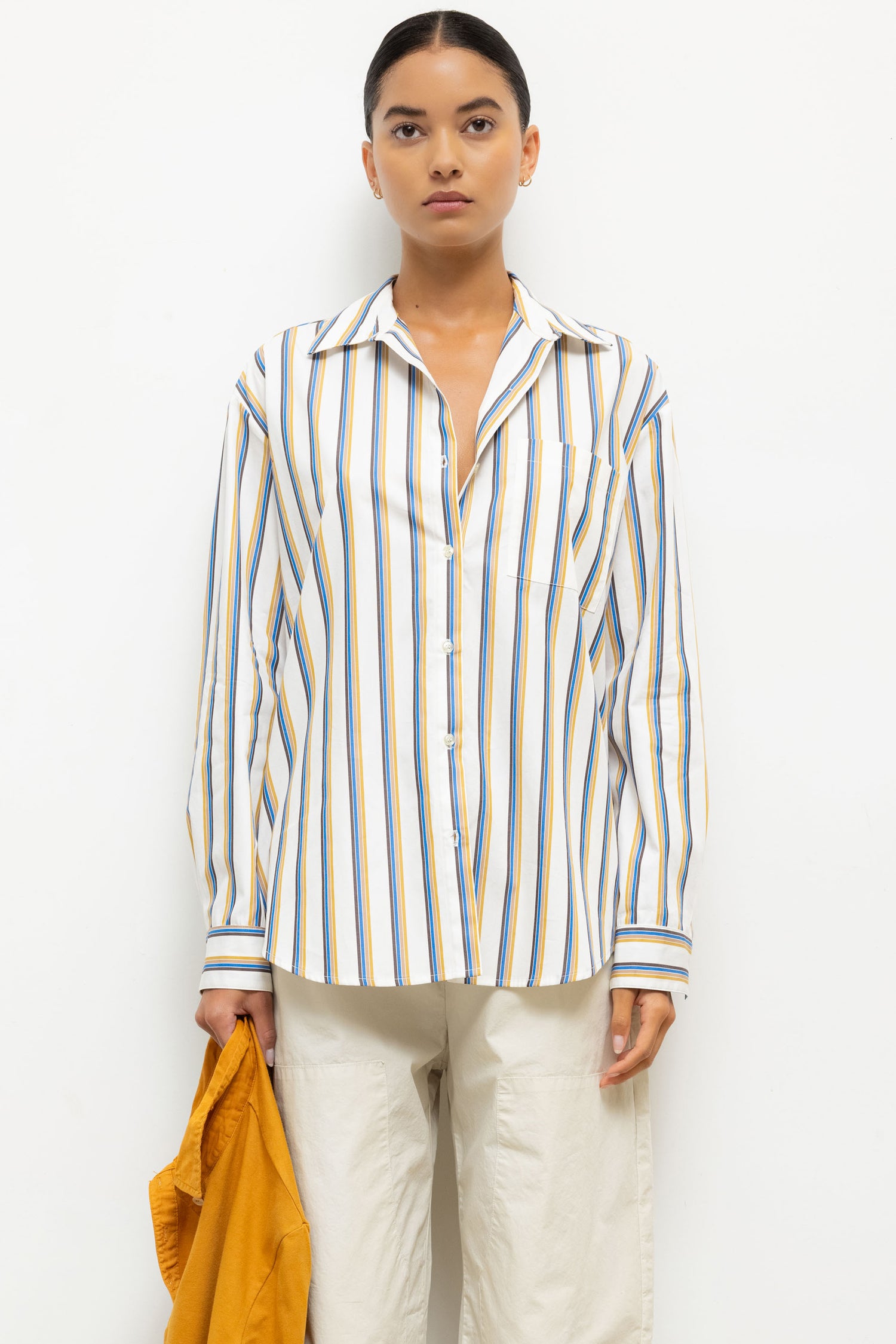 YOSHI STRIPE CLASSIC BUTTON DOWN