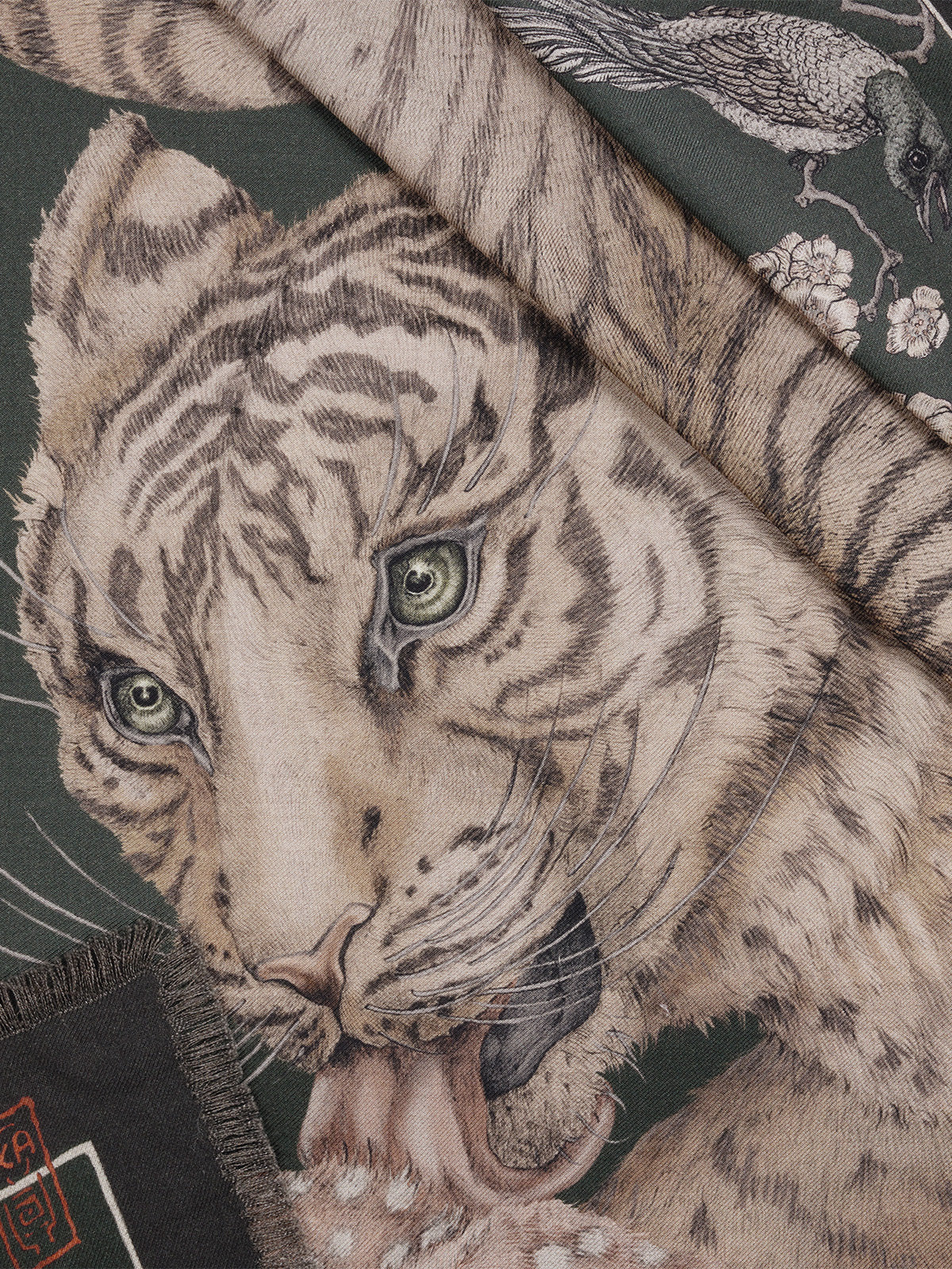Zouyu - Cry The Deer Heavy Cashmere Shawl
