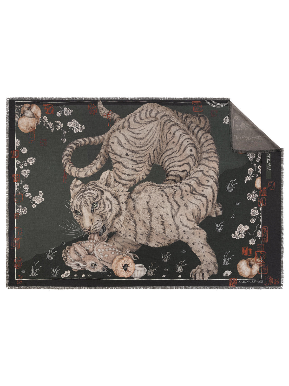 Zouyu - Cry The Deer Heavy Cashmere Shawl
