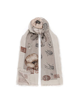 Zouyu - Cry The Deer Heavy Cashmere Shawl