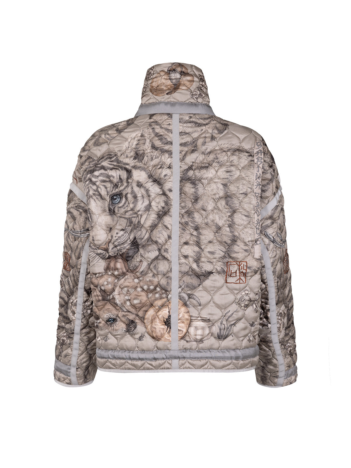 Zouyu - Cry The Deer Reversible Quilted Jacket