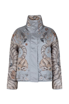 Zouyu, Cry The Deer Reversible Quilted Jacket - vendor photo